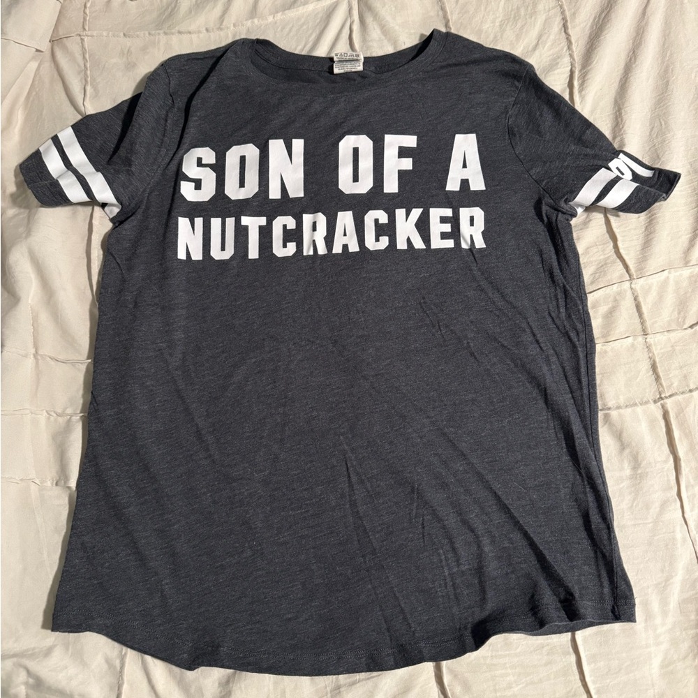 PINK Victoria's Secret Dark Gray Tee